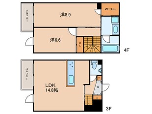 RA-ASHIYAの物件間取画像